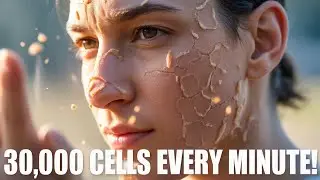 Your Skin Sheds 30,000 Dead Cells Every Minute! 😳 | Amazing Human Body Facts