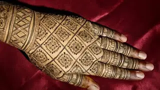 दुल्हन मेहंदी डिज़ाइन | Back hand mehndi design| Mehndi design 