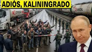 Vía Moscú-Kaliningrado cortada: cientos de trenes atrapados y fronteras bálticas cerradas