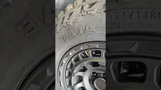 Mickey Thompson Baja Boss A/T With Black Rhino Wheels #shorts