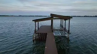 New Boat Dock install in Belle Isle, FL