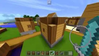 Texture paper cut modificada com shaders e sem bot&otilde;es (Minecraft pocket editon)