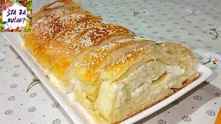 Slana &scaron;trudla sa sirom - Veoma ukusna, mekana i sutradan