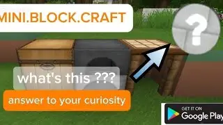 The use of the question mark❓️ in mini block craft