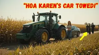 HOA Karen Hit My Tractor During Corn Harvest &mdash; Police Towed Her Car
