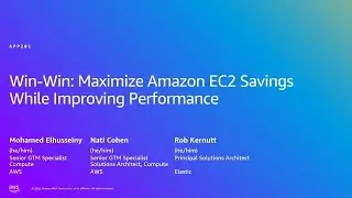 AWS Summit Amsterdam 2025 - Win-win: Maximize Amazon EC2 savings while improving performance