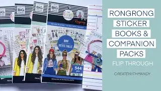 Sticker Book & Companion Pack Flip Through // Rongrong // The Happy Planner&reg;️