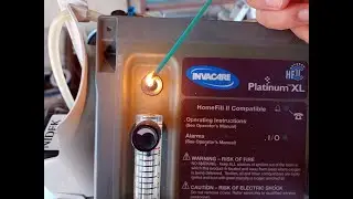 💥Old INVACARE Platinum 5 LPM (XL)Series, 3 Test & Go. O²%/Pressure/Flame Test, 💯% 🆗🎩♿🚭💥☕