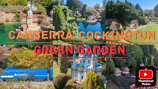 [4k]Cockington  greengardens tour  .miniature garden (canberra )