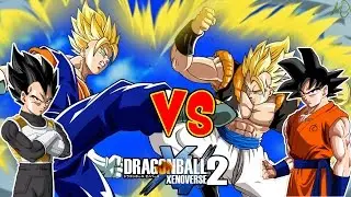 DRAGON BALL XENOVERSE 2 : VEGITO VS GOGETA ! ¿QUIEN SERA MAS FUERTE? BATALLA EPICA Y DIVERTIDA