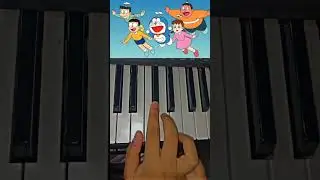 Doraemon song Play by piano || #viral #song #video #doremon