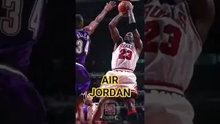 MICHAEL JORDAN vs Young Ray Allen 😱😳 #michaeljordan #nba #shorts