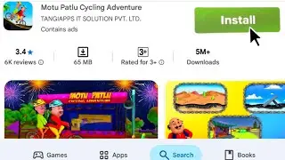 I Tried Popular Motu Patlu 🥰 Cartoon Copy Game On Play Store 🩷 | Cycling Adventure 🖇️