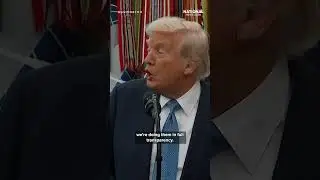 President Trump gives update on Epstein files release