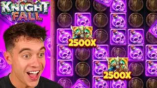 DOUBLE MAX MULTI ON THE NEW KNIGHT FALL! (INSANE PROFIT)