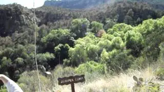 View of transition from woodlands to Sotol grassland along Juniper Canyon trail