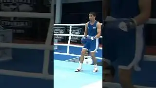 Illegal, but creative😃 | KHALOKOV Abdumalik UZB | 75th International Boxing Tournament STRANDJA 2024