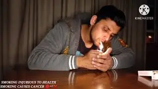 How to smoke a cigarette 🚬| Clove Gia Sena