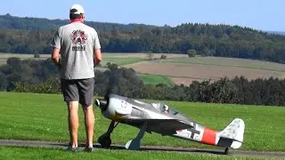Airworld Focke Wulf FW 190 Warbird Scale 1:3,7 RC Airplane Model Moki N.2