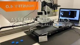 Object counting, placing & validation using OpenCV, python & custom Dobot APIs