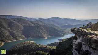 1 Hour of Mountain Drone Music! Forests and Mountain from above