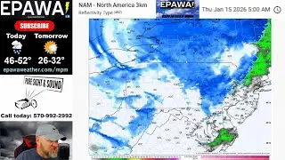 Wednesday January 14th, 2026 video forecast