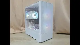 3RSYS RX500 Quiet (화이트) PC 케이스 구동 영상