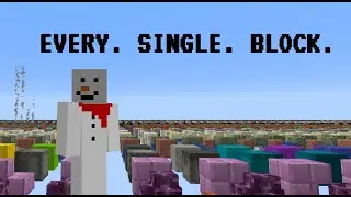 Скоростное прохождение Minecraft Debug World