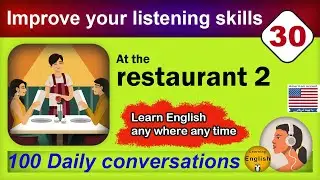 Improve your English with daily conversations #30 the best self-study methods