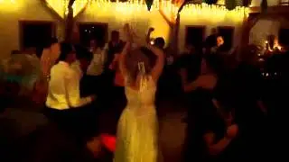 Cobblestone Farms Wedding Reception Ceremony Dancing Bride Ann Arbor, Michigan DJ Robert Navarre