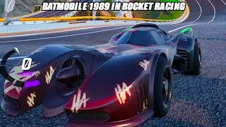 Используй *НОВЫЙ* Бэтмобиль 1989 года в Rocket Racing, и он выглядит ПОТРЯСАЮЩЕ!! - Игровой проце...