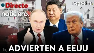 NOTICIERO: Rusia y China advierten a EEUU por el abordaje, alerta m&aacute;xima en Ir&aacute;n y la OTAN advierte