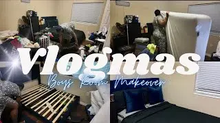 Another Early Christmas Gift • Bedroom Makeover Part 1 • Vlogmas Countdown Day 2 