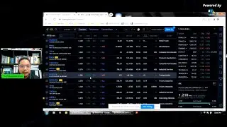Cara setup TV Stock Screener 'filter parameter change % and high volume' - 26 Disember 2020 Part 1
