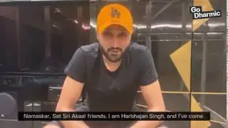 Harbhajan Singh helping the needy. Feeding Migrants.  #loveall #feedall #godharmic #harbhajansingh