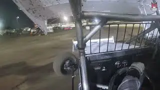 #63 Jack Thomas - IMCA 305 Sprint Car - 4-26-2025 Eagle Raceway - In Car Camera