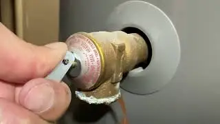 How To Replace Temperature Pressure Relief Valve for Water Heaters