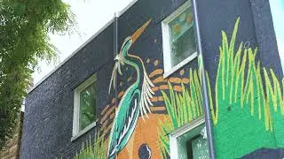 Ripple by Austin D. Morris - 3510 Rhode Island Ave. Mural Project 2025