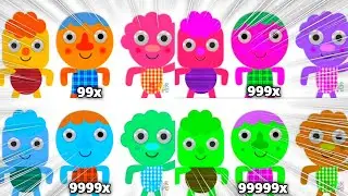 Вступительный логотип Noodles And Pals Line Up Everybody на скорости 999999x от Klasky Csupo Effe...