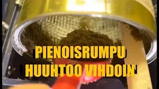 Mikrorumpu kasaan ja tutkitaan näyte Hämeenkoskelta