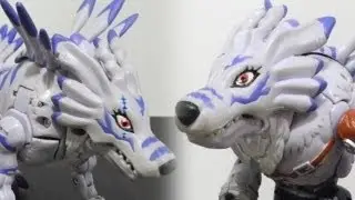 デジモンDigimon Warp Digivolving Figure-Garurumonガルルモン to WereGarurumonワーガルルモン