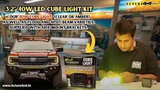 Ironman 4x4 3 2  40W LED Cube Light Kit   @Futurz4x4
