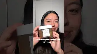 Usando los calm pads de #skin1004 #tonerpads #skincare #kbeauty #skincareroutine #koreanskincare