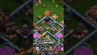 TH13 BLIZZARD 🥶 MOST DENGEROUS ATTACK STRATEGY #shorts #clashofclans #blizzard #viral