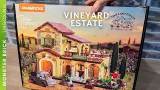 Unboxing! Lumibricks VINEYARD ESTATE (2800 pieces) Farm Series L9086