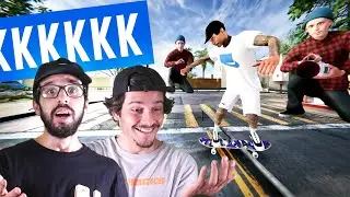 DESAFIO DO MAIOR CORRIMÃO DO MUNDO | GAMEPLAY SKATER XL