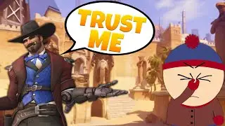 Overwatch Teammates That Drive Me Crazy (TOXIC PLAYER THINKS HE'S GOOD AT DPS)