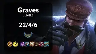 Graves vs Lee Sin JUNGLE - KR CHALLENGER Patch 14.23