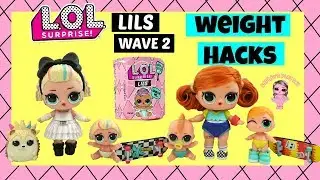 LOL Surprsie Lils Wave 2 Weight Hacks and Unboxing Lil Skater Grrrl, 80s Hog and More! Kids Toys
