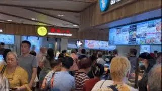 Michelin award stalls at hawkers street Clementi Mall